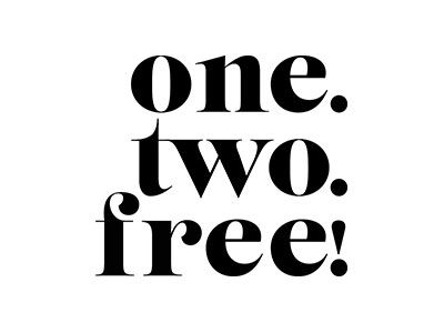 ONE.TWO.FREE!