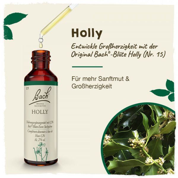 Original Bachblüten Holly 20ml