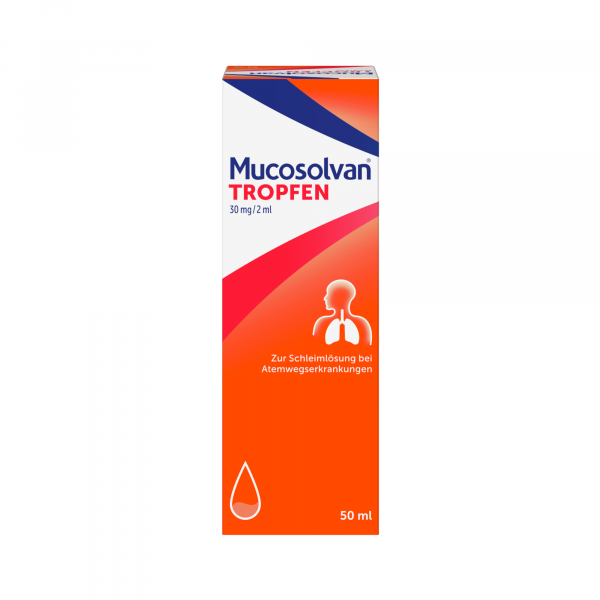 MUCOSOLVAN Tropfen 30 mg/2 ml zur Schleimlösung bei Atemwegserkrankungen