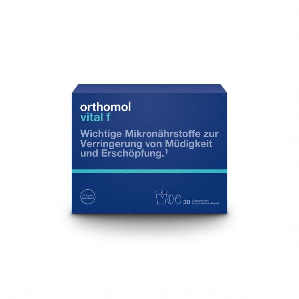 ORTHOMOL Vital F 30 Tagesportionen Granulat, Tablette, Kapsel