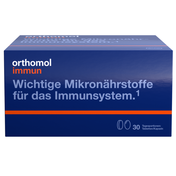 ORTHOMOL Immun 30 Tagesportionen Tabletten & Kapseln Kombipackung