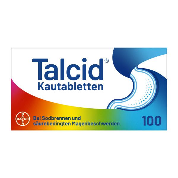 TALCID Kautabletten schnell gegen Sodbrennen 100 Stück