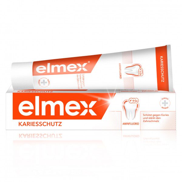 elmex Kariesschutz Zahnpasta, Schutzschild gegen Karies