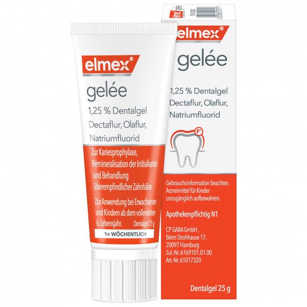 elmex gelée Zahnpasta zum Schutz vor Karies und Zahnschmerzen