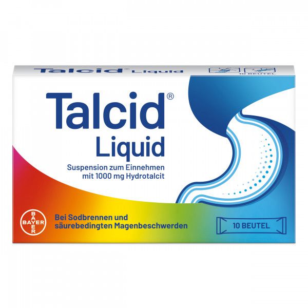 TALCID Liquid gegen Sodbrennen 10 Stück