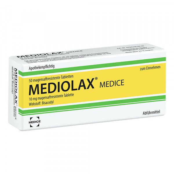MEDIOLAX Medice magensaftresistente Tabletten