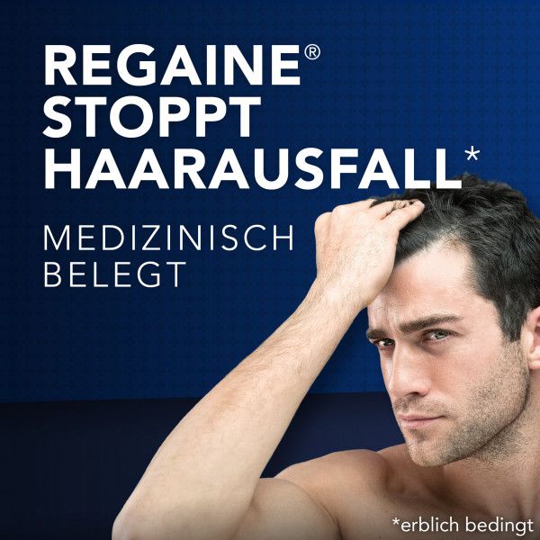 REGAINE Männer Schaum 50 mg/g bei anlagebedingtem Haarausfall