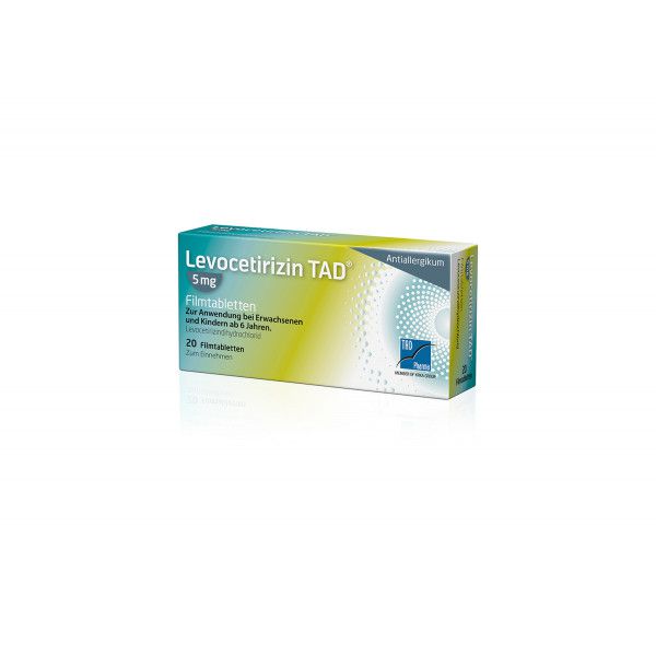 LEVOCETIRIZIN TAD 5 mg Filmtabletten
