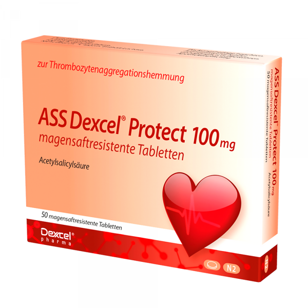 ASS Dexcel Protect 100 mg magensaftresistenteTabletten