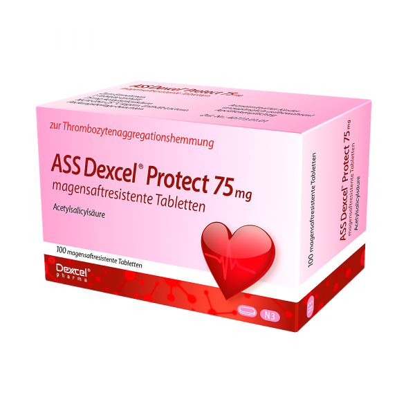 ASS Dexcel Protect 75 mg magensaftresistenteTabletten