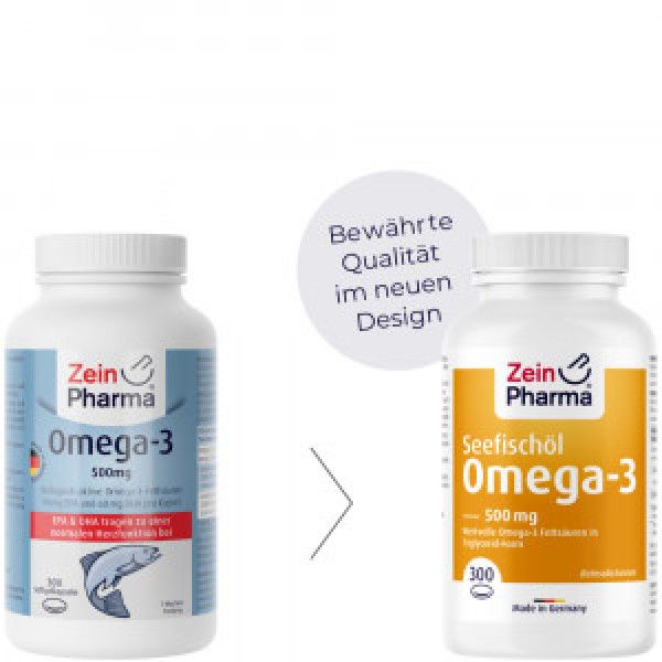 OMEGA-3 500 mg Caps