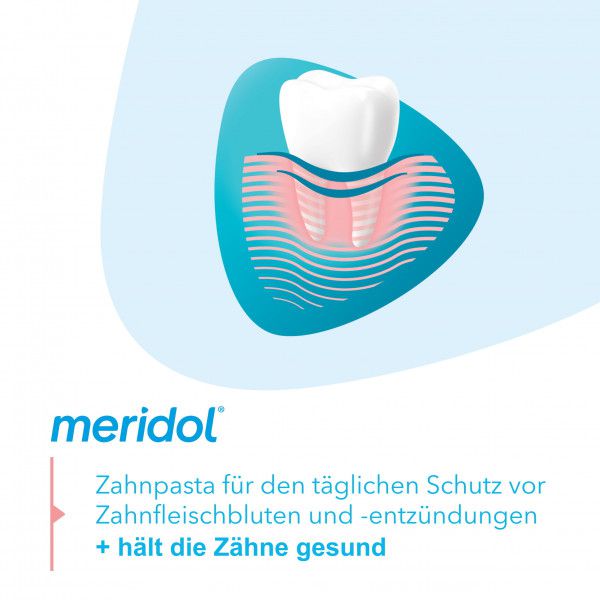 meridol 2x 75ml Zahnfleischschutz Zahnpasta bei Zahnfleischbluten