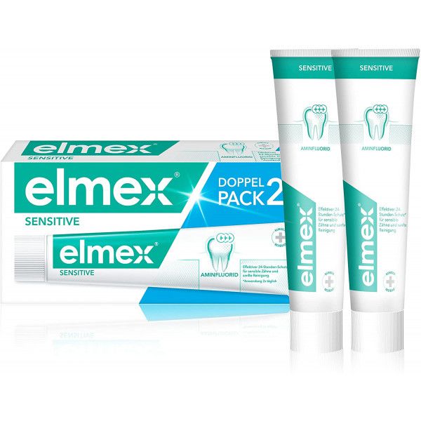 elmex Zahnpasta Sensitive für schmerzempfindliche Zähne Doppelpack
