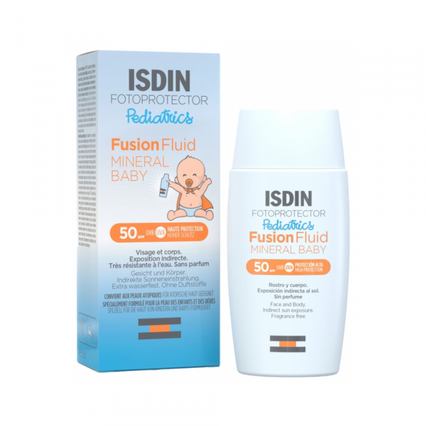 ISDIN Pediatrics Mineral Baby Emulsion LSF 50+