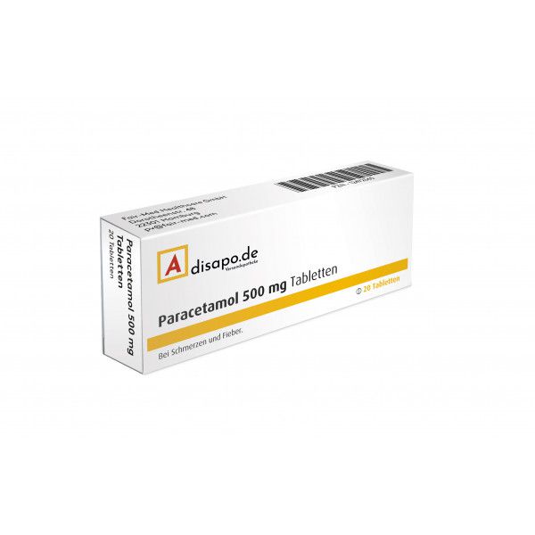 DISAPO PARACETAMOL-Tabletten 500 mg