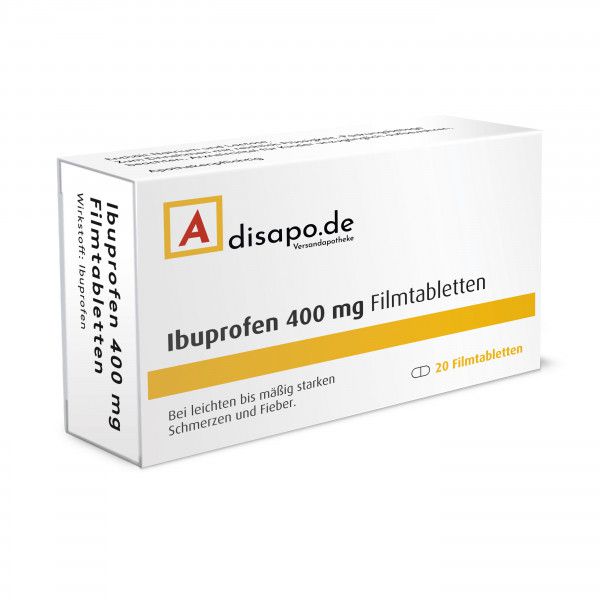 DISAPO IBUPROFEN 400 mg Filmtabletten