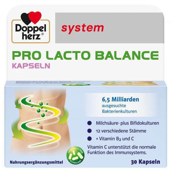 DOPPELHERZ Pro Lacto Balance system Kapseln