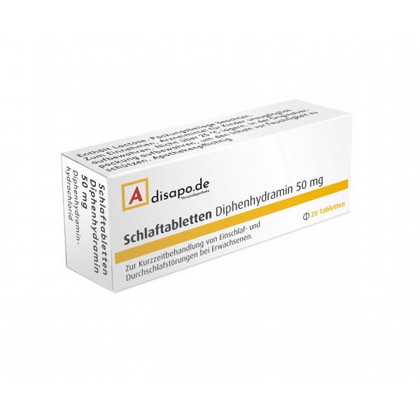 DISAPO SCHLAFTABLETTEN Diphenhydramin 50 mg/WL