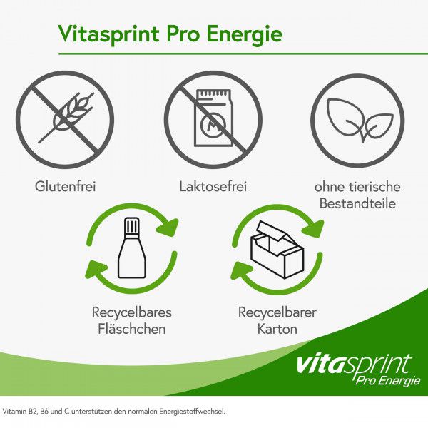 VITASPRINT Pro Energie Trinkfläschchen