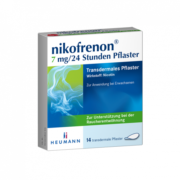 NIKOFRENON 7 mg/24 Stunden Pflaster transdermal