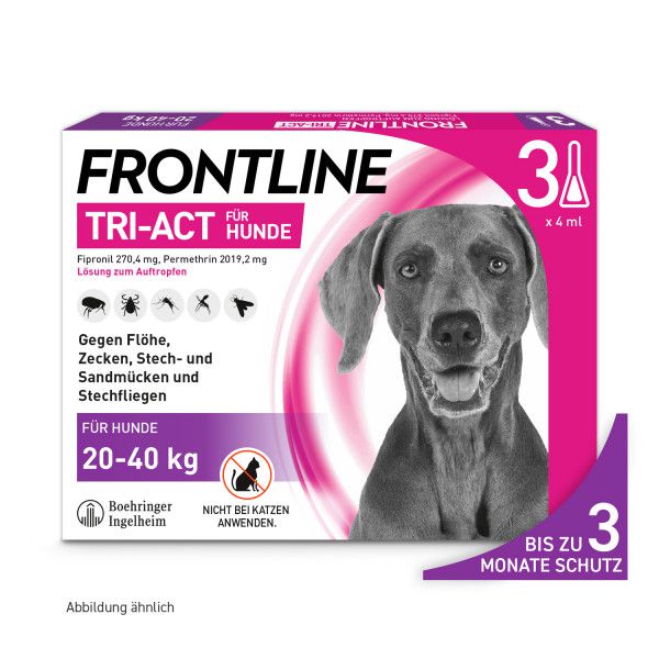 FRONTLINE Tri-Act Lsg.z.Auftropfen f.Hunde 20-40kg