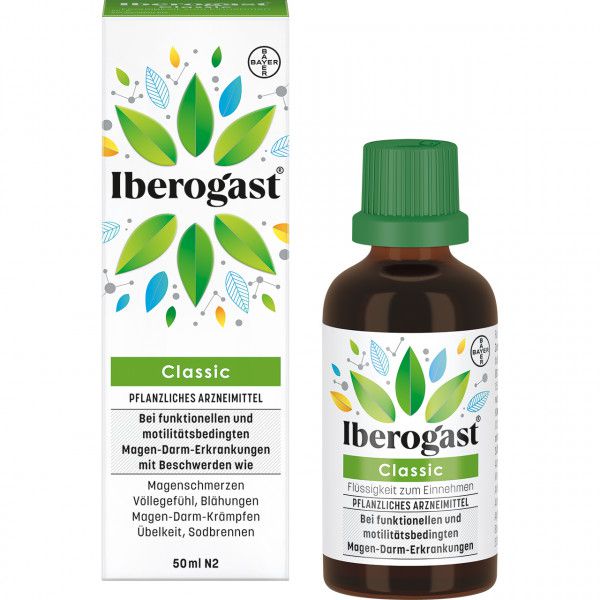 IBEROGAST Classic Flüssigkeit zum Einnehmen bei funktionellen und motilitätsbedingten Magen-Darm-Beschwerden