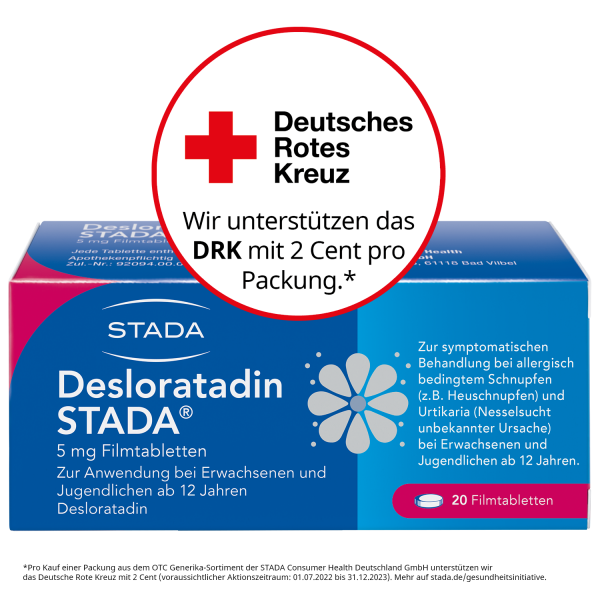 DESLORATADIN STADA 5 mg Filmtabletten