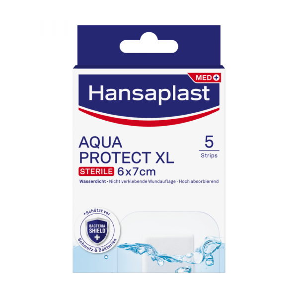 HANSAPLAST Aqua Protect Wundverb.steril 6x7 cm