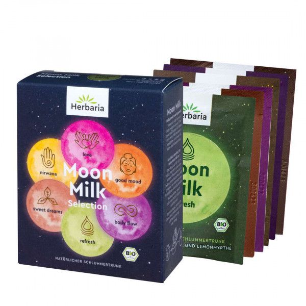 HERBARIA Moon Milk Selection Mixpackung Bio Pulver