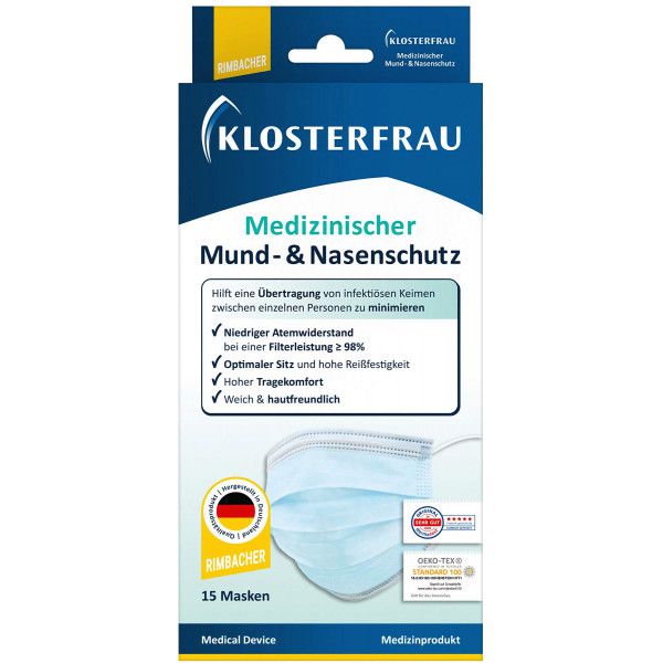 KLOSTERFRAU med.Mund- & Nasenschutz