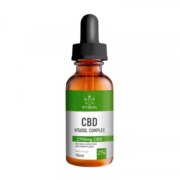 CBD 27% Bio Hanfextrakt Öl Vitadol Complex