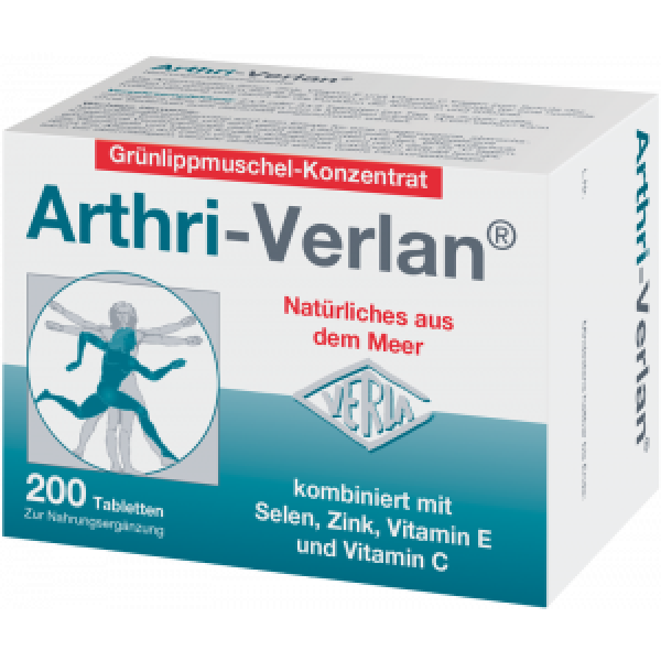 ARTHRI-VERLAN zur Nahrungsergänzung Tabletten