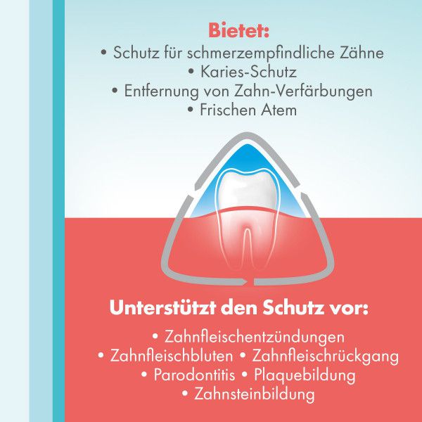 meridol Zahnpasta Rundumpflege für empfindliches Zahnfleisch & Zähne  Doppelpack ✔️ günstig online kaufen | DISAPO