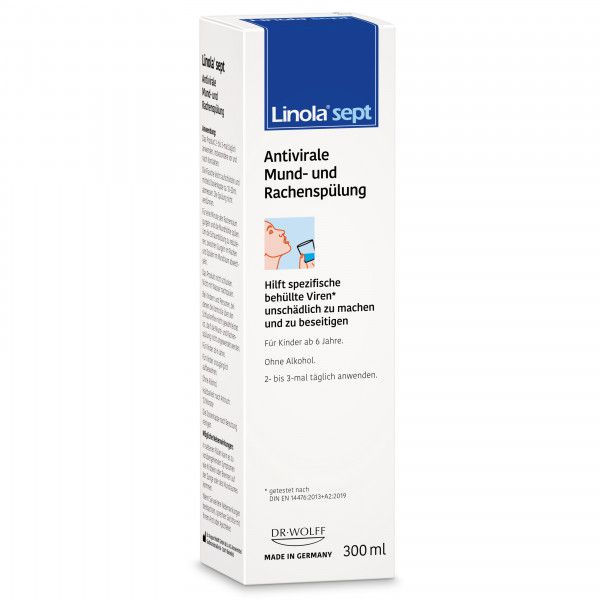 Linola sept Antivirale Mund- und Rachenspülung