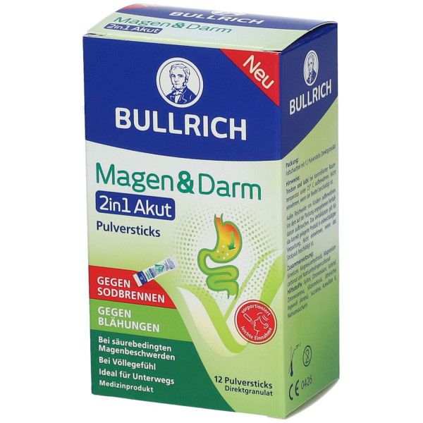 BULLRICH Magen & Darm 2in1 Akut Pulversticks