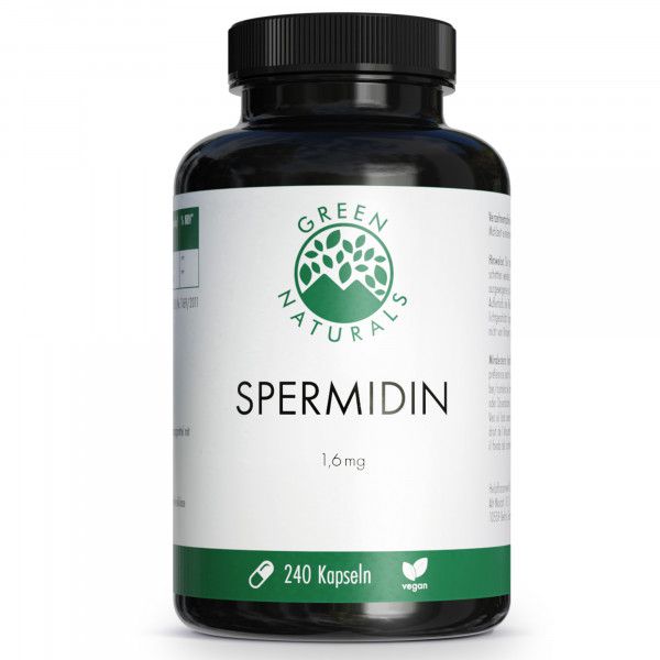 GREEN NATURALS Spermidin 1,6 mg vegan Kapseln
