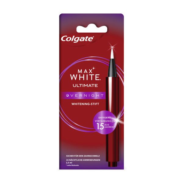 COLGATE Max white Overnight whitening Stift
