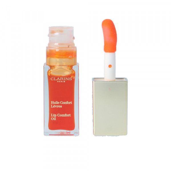 CLARINS ECLAT MINUTE huile confort lèvres #05-tangerine 7 ml