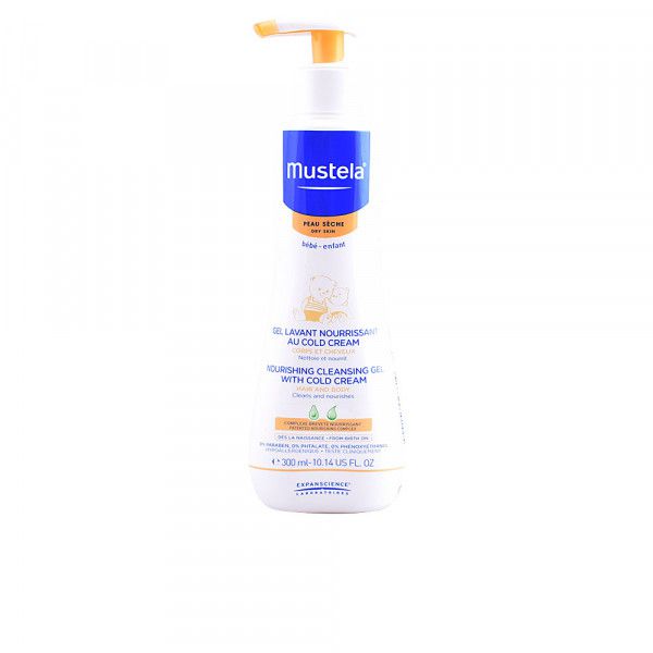MUSTELA BÉBÉ nourishing cleansing gel with cold cream 300 ml
