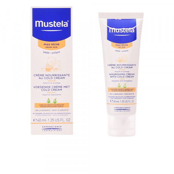 MUSTELA BÉBÉ nourishing face cream with cold cream dry skin 40 ml