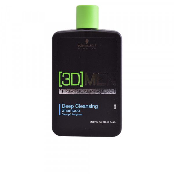 SCHWARZKOPF 3D MEN deep cleansing shampoo 250 ml