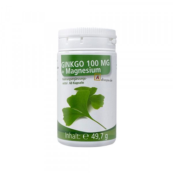 DISAPO Ginkgo 100mg + Magnesium Kapseln