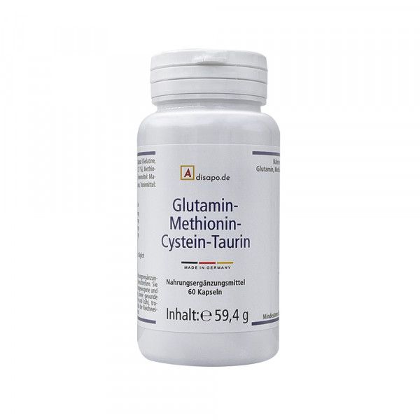 DISAPO Glutamine-Methionin-Cystein-Taurin Kapseln