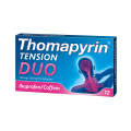 THOMAPYRIN TENSION DUO 400 mg/100 mg mit Coffein &amp; Ibuprofen Filmtabletten