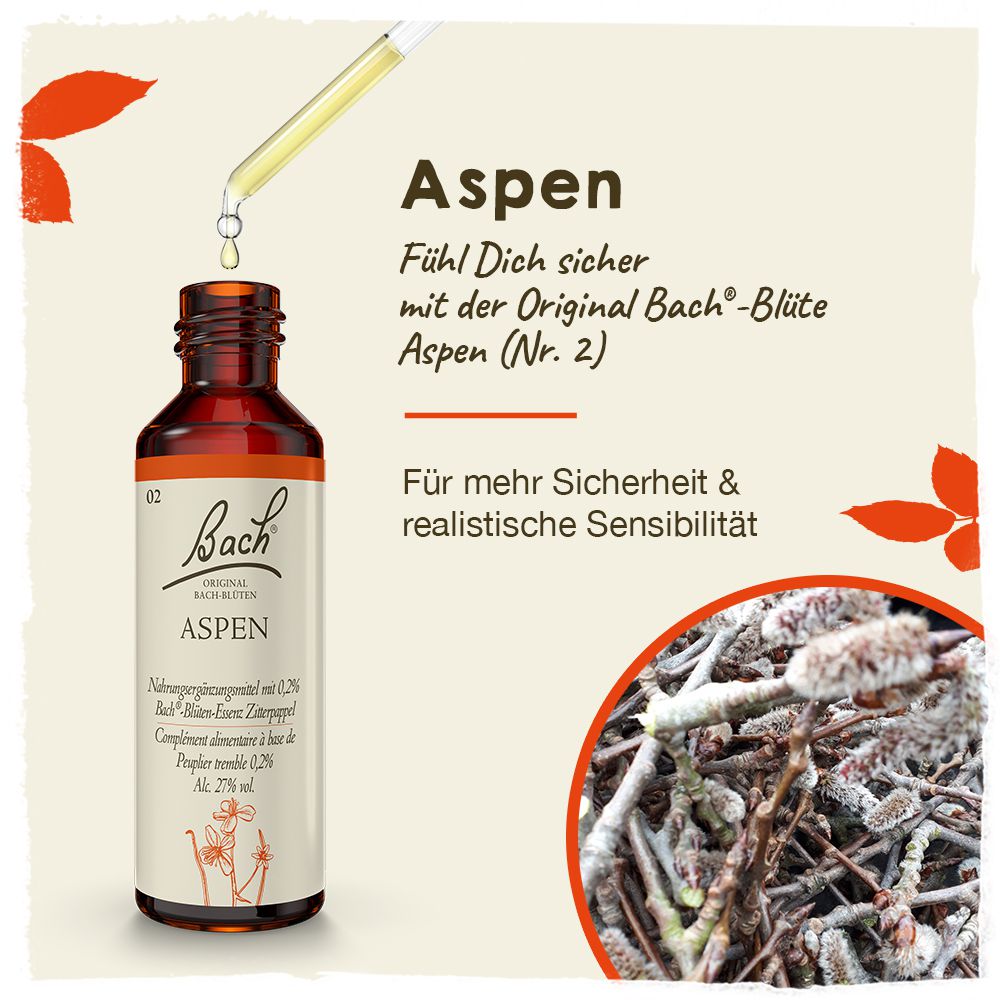 Original Bachblüten Aspen 20ml