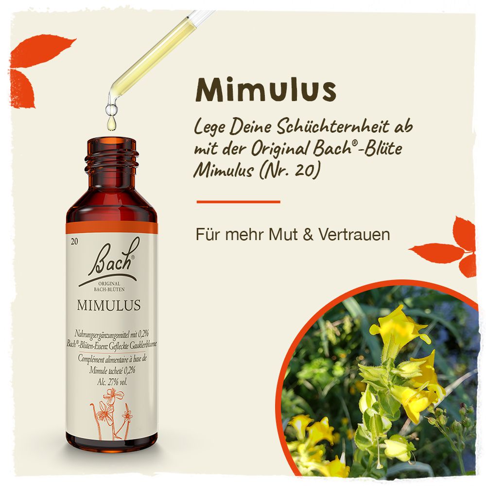 Original Bachblüten Mimulus 20ml