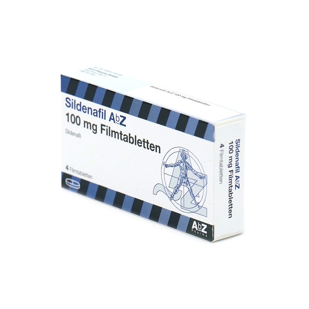 SILDENAFIL AbZ 100 mg Filmtabletten 4 St Apotheke Disapo.de