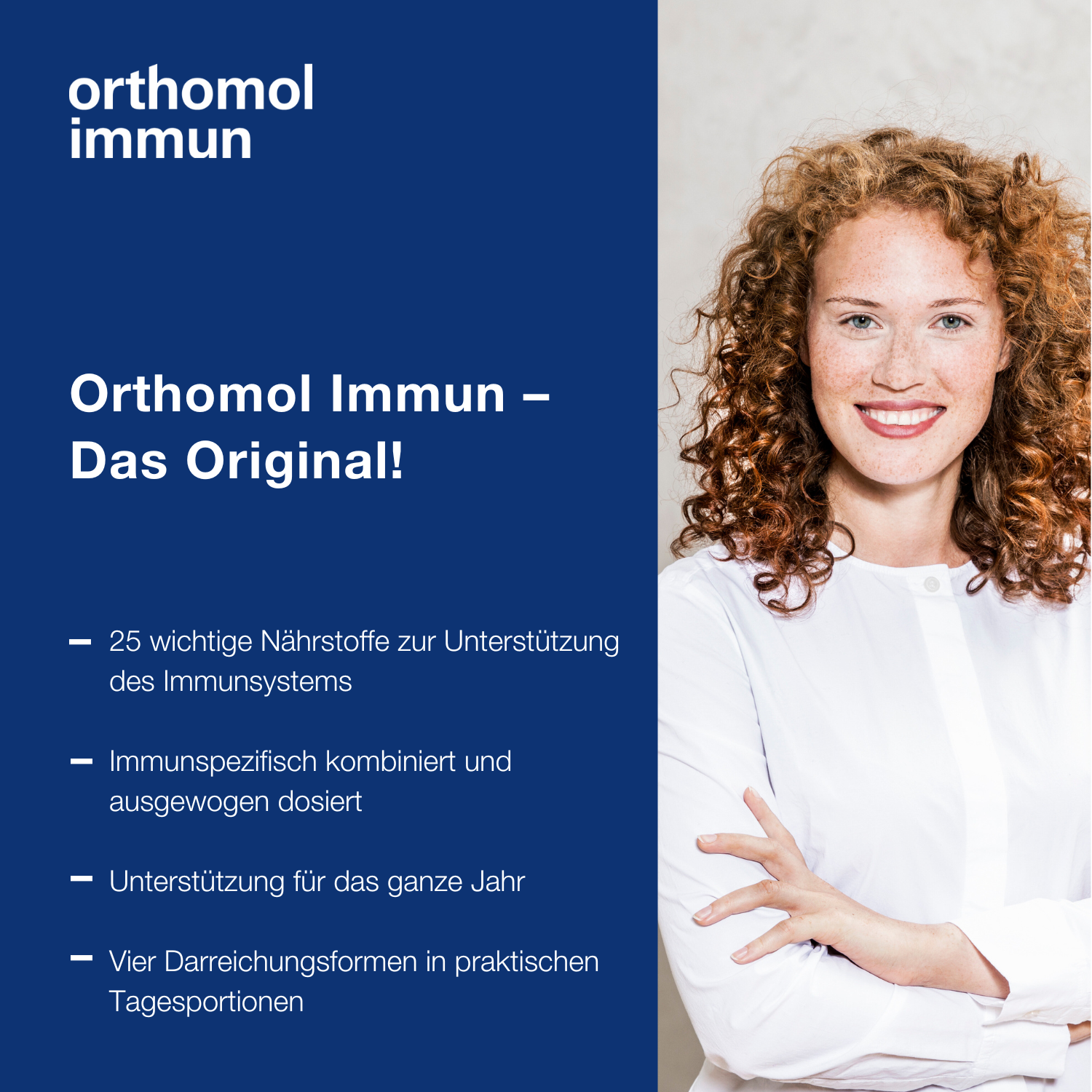 ORTHOMOL Immun 30 Tagesportionen Trinkfläschchen &amp; Tabletten Kombipackung
