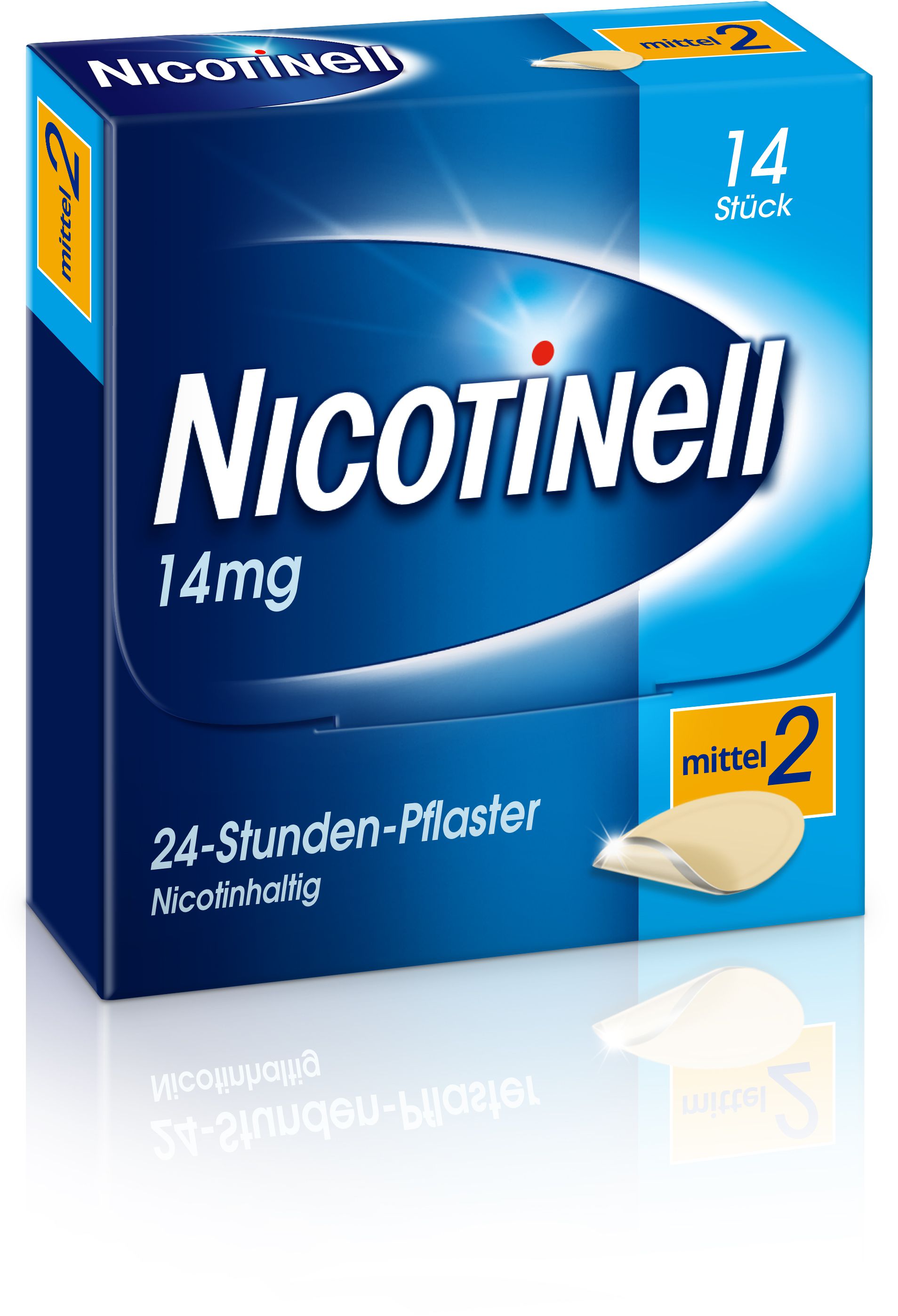 NICOTINELL 14 mg/24-Stunden-Pflaster 35mg