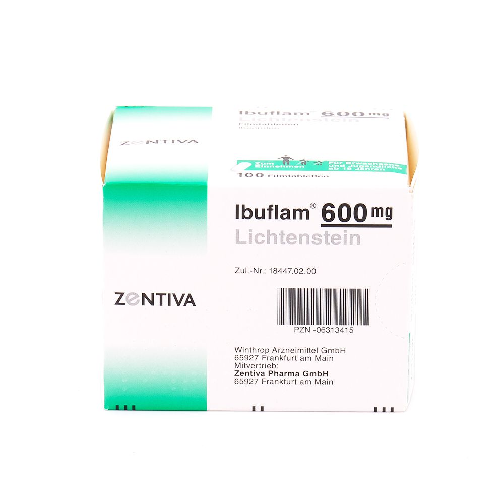 IBUFLAM 600 mg Lichtenstein Filmtabletten
